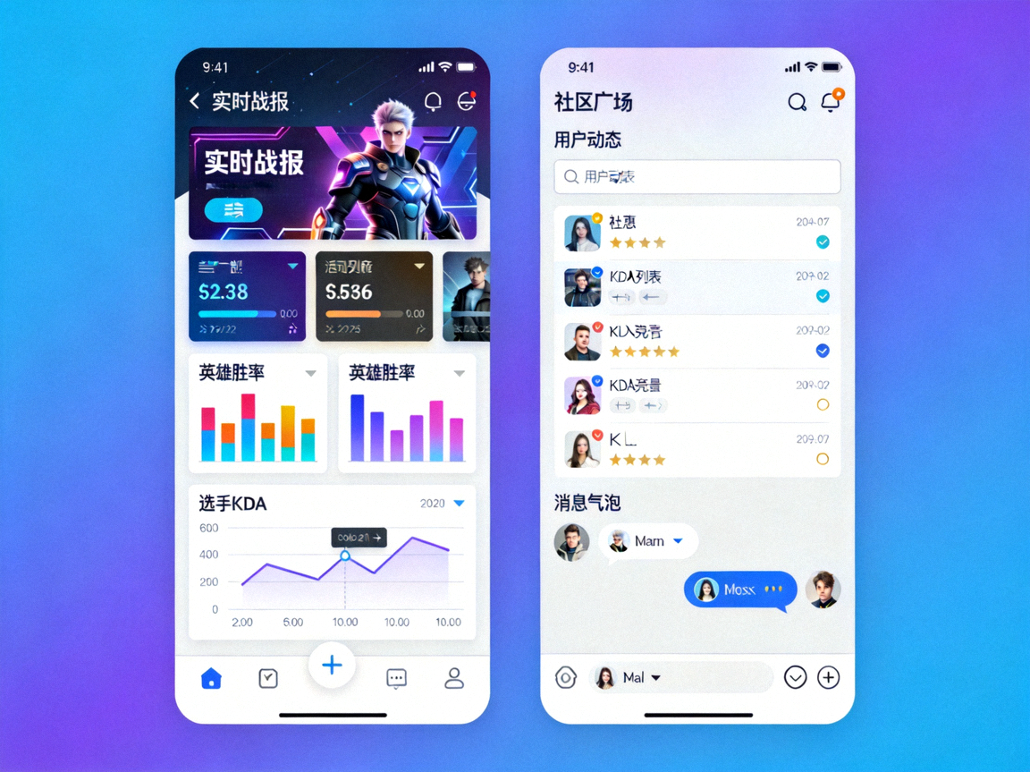 电竞数据平台与社区功能