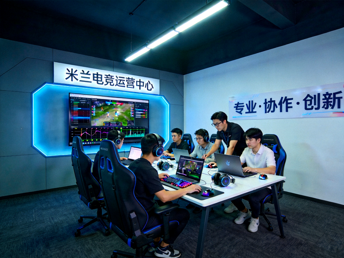 米兰电竞专业运营团队工作场景